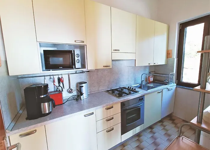 In Italy With Sea And Mountain Views